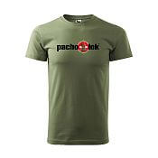 Pánské triko PACHO-LEK khaki, vel. M - 2XL